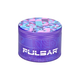 [gfa049] Grinder Pulsar Design Series w/ Side Art Candy Floss 4 Piece 2.5"
