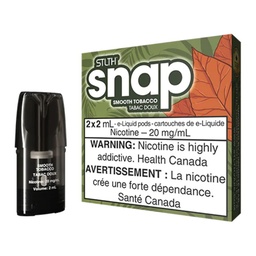 *EXCISED* STLTH Snap Pods Smooth Tobacco 2ml Pack of 2 Pods Box of 5