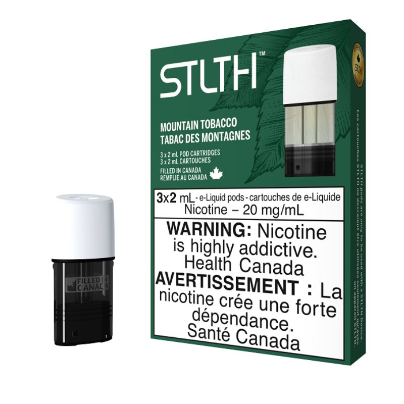 *EXCISED* STLTH Pod 3-Pack - Mountain Tobacco