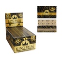 Rolling Papers King Palm Natural Hemp 1.25 and Filter Tips Box of 22