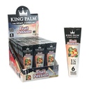 Pre Rolled Cones King Palm Hemp 1.25 Fruit Passion 6 Per Pack Box of 30