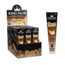 Pre Rolled Cones King Palm Hemp 1.25 Banana Foster 6 Per Pack Box of 30