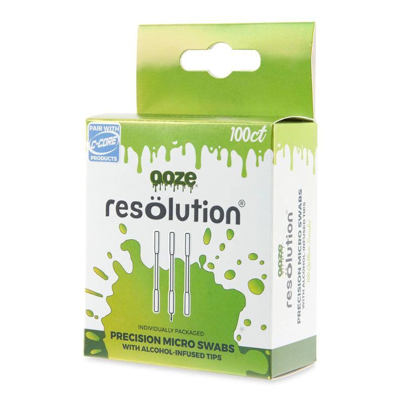 Cleaning Supplies Ooze Resolution Alcohol Micro Swabs Box of 100