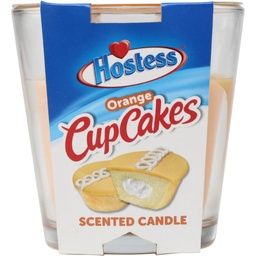 [sts005b] Candle Hostess 3oz Orange Cupcakes Box of 6