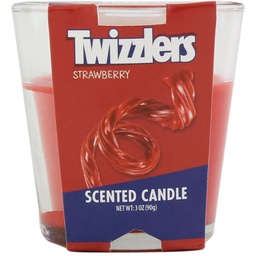 [sts016b] Candle Twizzlers Strawberry 3oz Box of 6
