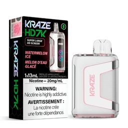 [krv1109b] *EXCISED* Disposable Vape Kraze HD7K Watermelon Ice 13ml Box of 5