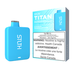 [sth1902b] *EXCISED* STLTH Titan Disposable Vape Blue Razz Ice Box Of 5