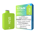 *EXCISED* STLTH Titan Disposable Vape Green Apple Ice Box Of 5
