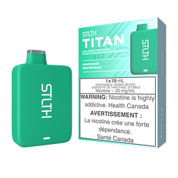 [sth1912b] *EXCISED* STLTH Titan Disposable Vape Smooth Mint Box Of 5