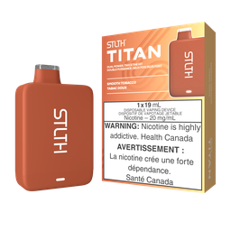 [sth1913b] *EXCISED* STLTH Titan Disposable Vape Smooth Tobacco Box Of 5
