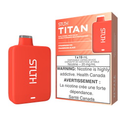[sth1914b] *EXCISED* STLTH Titan Disposable Vape Strawnana Ice Box Of 5