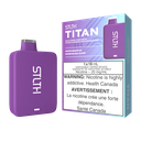 *EXCISED* STLTH Titan Disposable Vape White Grape Ice Box Of 5