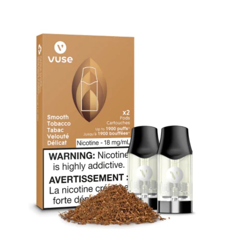 *EXCISED* Vuse ePod Smooth Tobacco 1.9ml Pack of 2 Pods