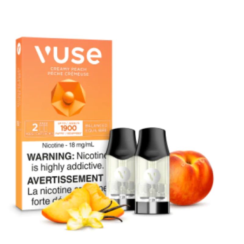 *EXCISED* Vuse ePod Creamy Peach 1.9ml Pack of 2 Pods