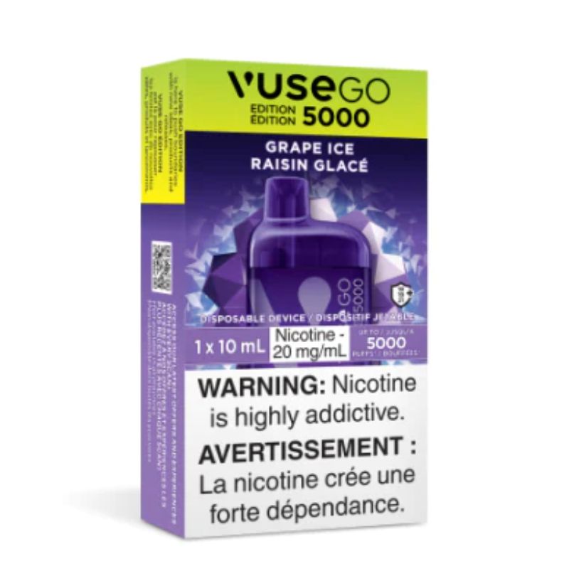 *EXCISED* Vuse GO 5000 Grape Ice 10ml Box of 10