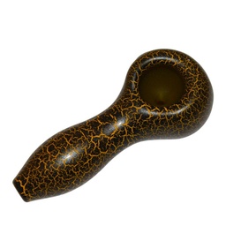 Glass Pipe Karma Lightning Plated 4"