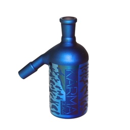 [kmgac005] Glass Ash Catcher Karma Metallic Sandblasted 14mm 45 Degree