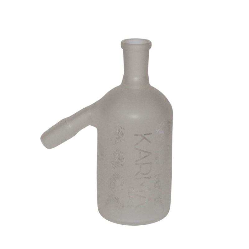 Glass Ash Catcher Karma Sandblasted 14mm 45 Degree