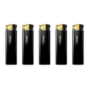 Lighters Cricket Original Electronic Black and Gold Box of 50