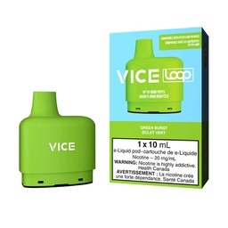 [vic1901b] *EXCISED* Vice Loop Pod Pack Green Burst Box of 5