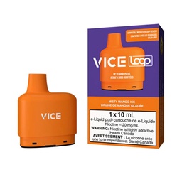 [vic1908b] *EXCISED* Vice Loop Pod Pack Misty Mango Ice Box of 5