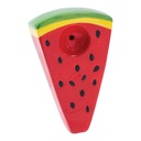 Ceramic Pipe Wacky Bowlz Watermelon Slice 3.75"