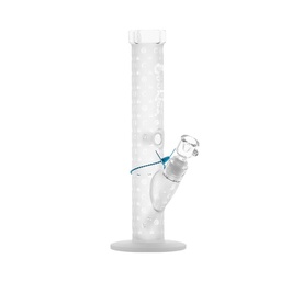 [cook006clr] Glass Bong Cookies V Straight 14"