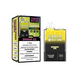[oxb1102b] *EXCISED* Oxbar Maze Pro 10K Banana Ice Box of 5