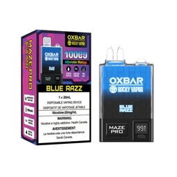 [oxb1103b] *EXCISED* Oxbar Maze Pro 10K Blue Razz Box of 5
