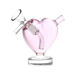 [gfa101] Glass Bubbler Pulsar From The Heart Glass Mini Bubbler 3"