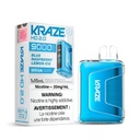 *EXCISED* Kraze Disposable Vape HD 2.0 Rechargable 650mAh Blue Raspberry Lemon Ice 15ml Box of 5