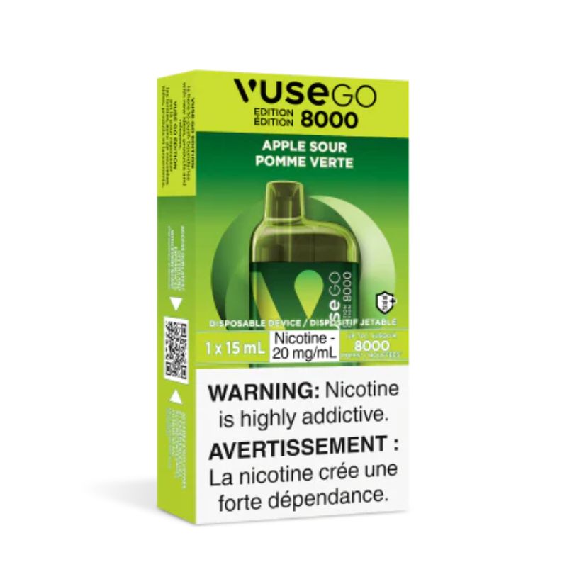 *EXCISED* Vuse GO 8000 Apple Sour 15ml Box of 10