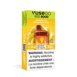 [imp202b] *EXCISED* Vuse GO 8000 Banana Ice 15ml Box of 10