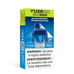 [imp203b] *EXCISED* Vuse GO 8000 Blue Raspberry 15ml Box of 10