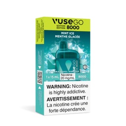 [imp208b] *EXCISED* Vuse GO 8000 Mint Ice 15ml Box of 10