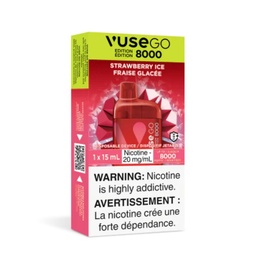 [imp210b] *EXCISED* Vuse GO 8000  Strawberry Ice 15ml Box of 10