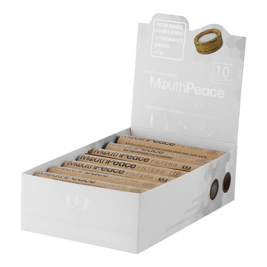 Moose Labs MouthPeace Smoking Filters Mouth Piece Filter Refill Box of 15