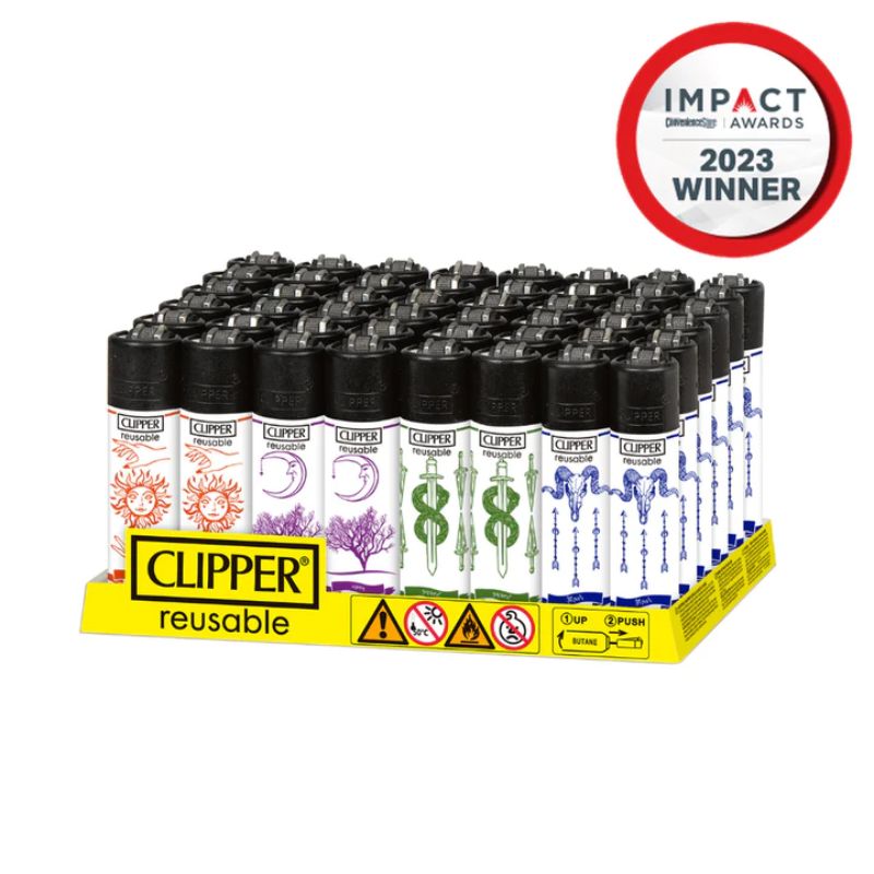 Lighters Clipper Magic Is Everywhere Series Box of 48