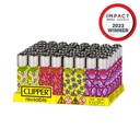 Lighters Clipper Psycho Stickers Series Box of 48