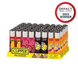 [clp049b] Lighters Clipper BMX Skate Series Box of 48