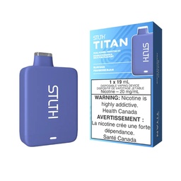 [sth1916b] *EXCISED* STLTH Titan Disposable Vape Blue Razz Box Of 5