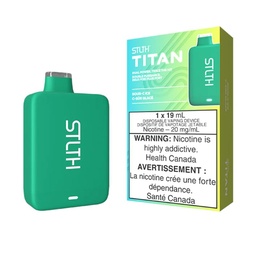 [sth1918b] *EXCISED* STLTH Titan Disposable Vape Sour C Ice Box Of 5