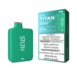 [sth1919b] *EXCISED* STLTH Titan Disposable Vape Spearmint Box Of 5