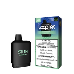 [sth2506b] STLTH Loop 2 9K Pod Blueberry Kiwi Box of 5