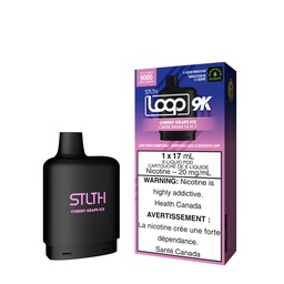 [sth2507b] STLTH Loop 2 9K Pod Cherry Grape Ice Box of 5