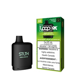 [sth2510b] STLTH Loop 2 9K Pod Green Apple Ice Box of 5