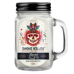 [skh1032] Candle Beamer Smoke Killer Collection Smoke Killer Scent Large Glass Mason Jar 12oz