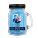 Candle Beamer Double Shot Smoke Killer Collection Blue F*#kin' Ocean Small Glass Mason Jar 4oz