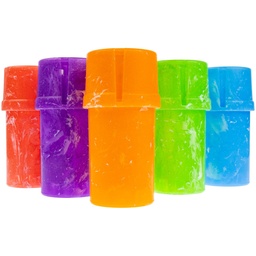[mq212b] Grinder Storage Medtainer Assorted Marble Color Box of 12