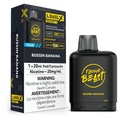 *EXCISED* Disposable Vape Flavour Beast Level X Boost Pod Bussin Banana Iced 20ml Box of 6